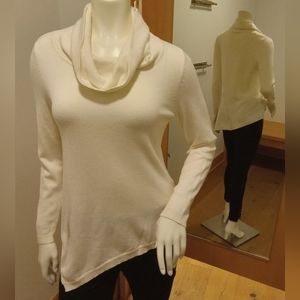 Chico's asymmetrical cowl neck sweater, Chico's 0, US 4/S